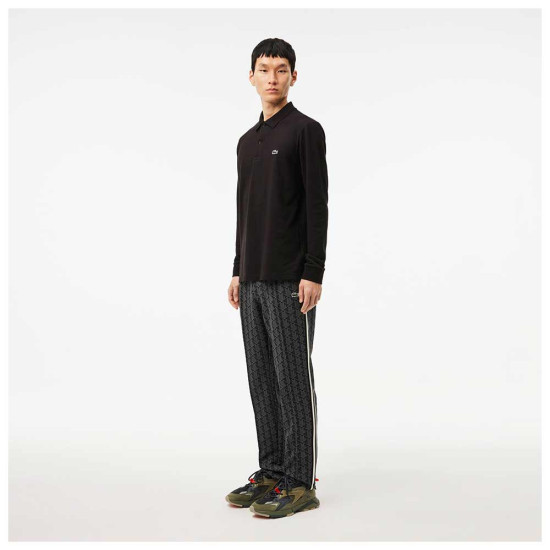 Lacoste Ανδρικό παντελόνι φόρμας Paris Monogram Jacquard Track Pants
